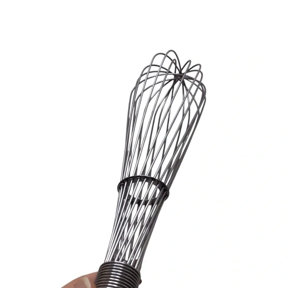 Stainless Steel Balloon Whisk 12” Kitchen Baking Utensil.